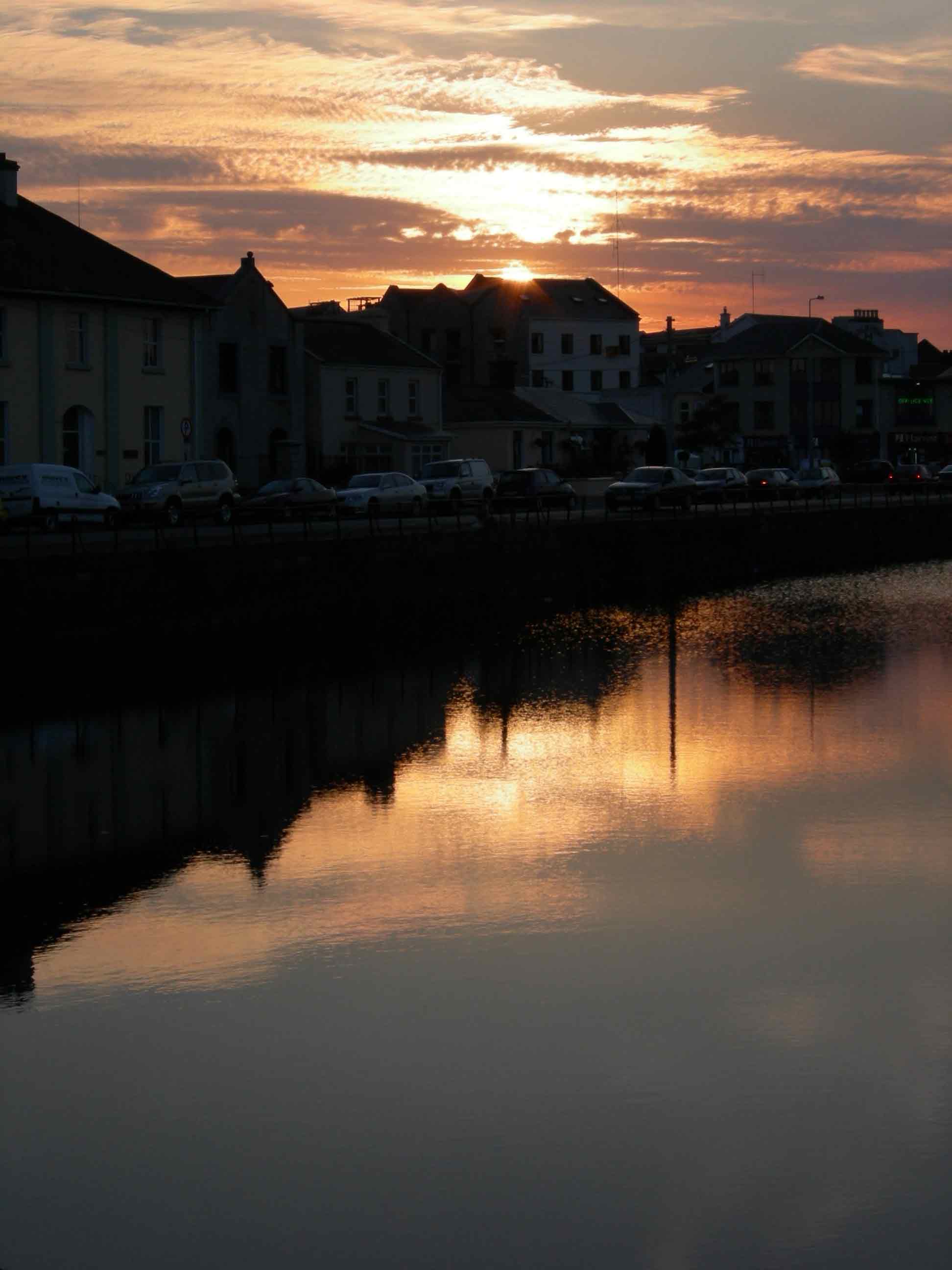 Tramonto a Galway (Irlanda)