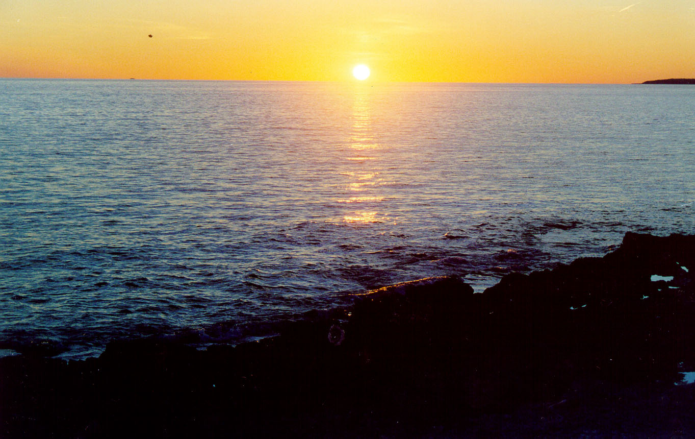 Tramonto a Malj Losinj (Croazia)