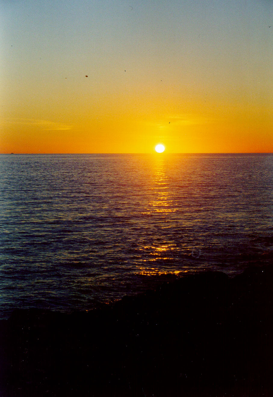 Tramonto a Malj Losinj (Croazia)